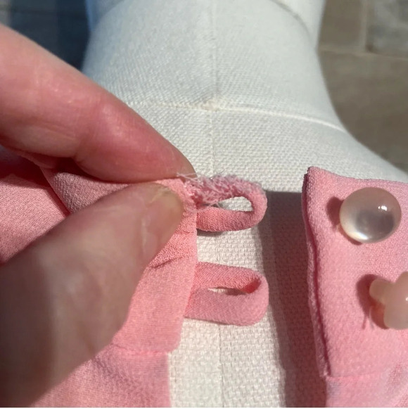 Vintage‎ Algo  women’s pink dress in size 7 - Picture 13 of 13